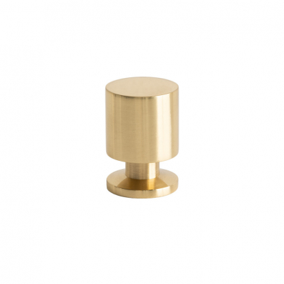 Knopp Solo - 21mm - Polerad mässing
