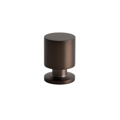 Knopp Solo - 21mm - Brunerad mässing