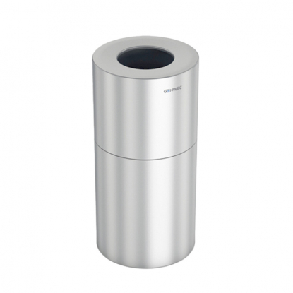 Avfallskorg Stay - 50L - Ø380mm - Borstad rostfritt
