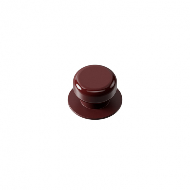 Knopp Colette - 50mm - Glossy maroon red i gruppen Sortiment / Knoppar hos Beslag Design i Båstad Aktiebolag (352140-11)