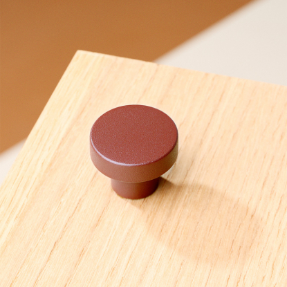 Knopp Circular - Toniton Reddish Brown